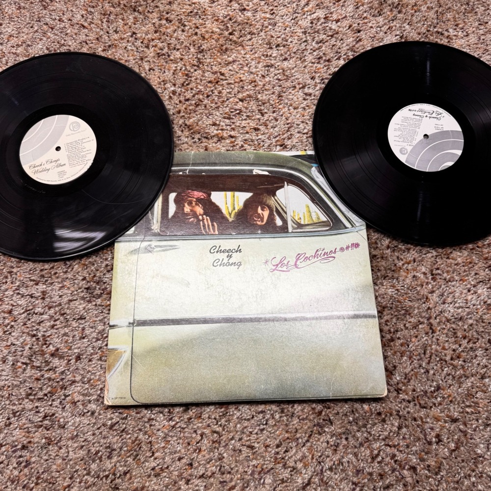 Cheech and Chong Los Cochinos Wedding Album Vinyl LP Record Ode‎ SP-77019 77025
